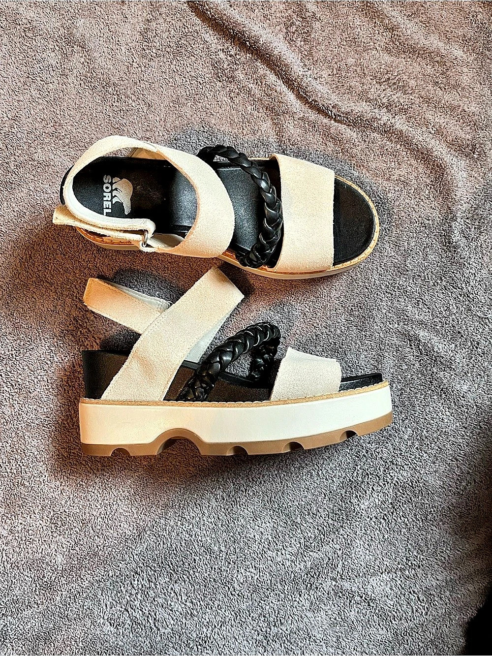 Sorel women’s Joanie lV Slingback wedge Sandals US 7 neutral